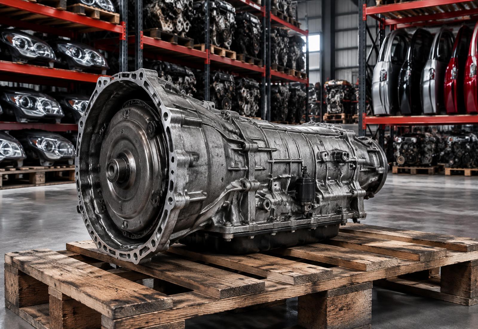 Used OEM transmission ready to be listed online